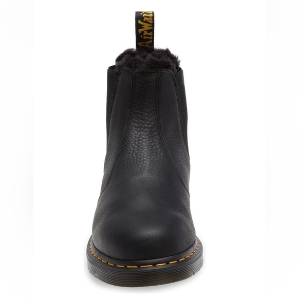 Dr. Martens Faux fur lined ambassador boots in black New in Box main image 5